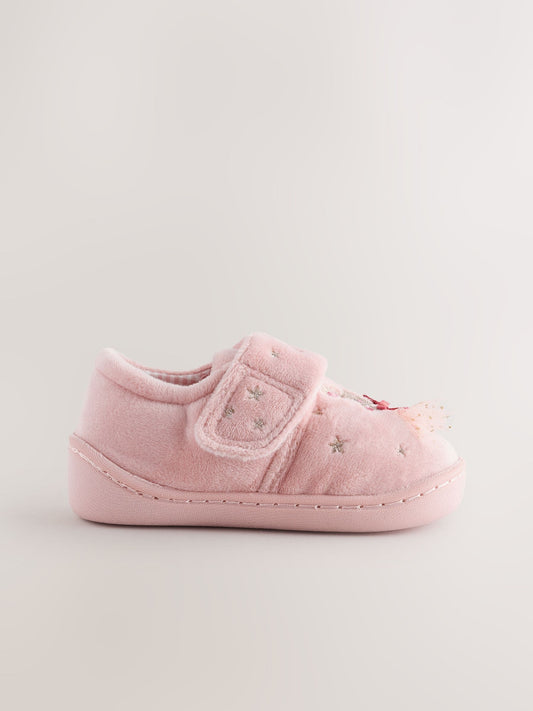 Dsiney Kidz - Pink Fairy Cupsole Slippers image 2