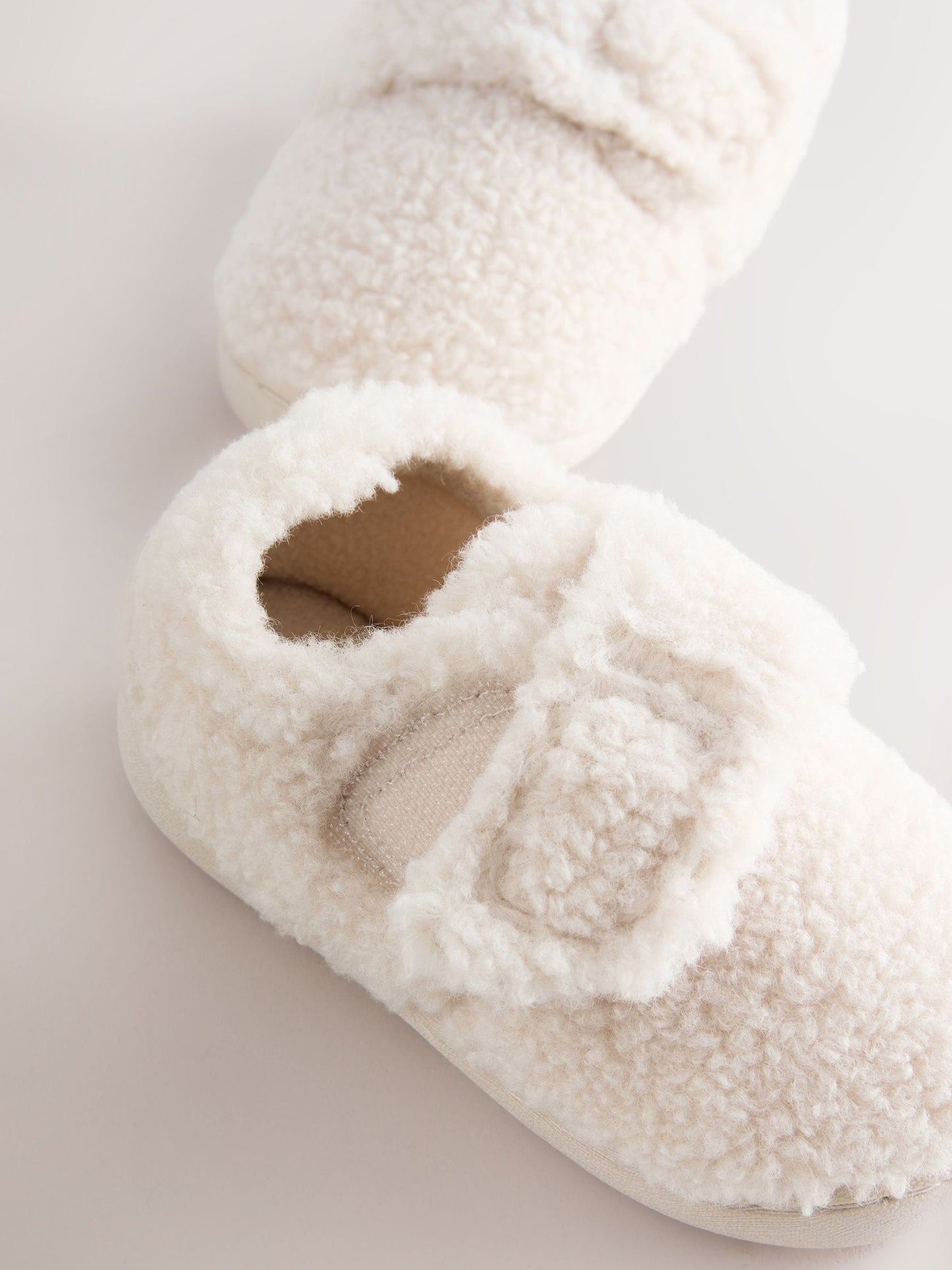 Cream Cupsole Slippers image 3