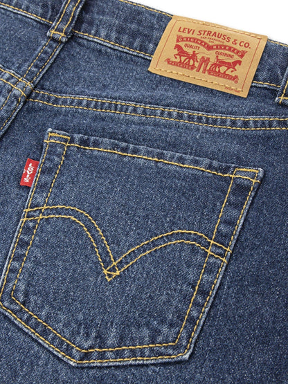 Dsiney Kidz - Levi's Light Blue High Waisted Adjustable Denim Shorts image 3