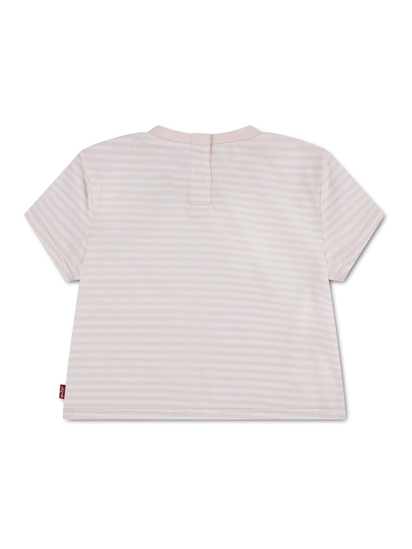 Levi's® Pink Striped Mini Batwing Short Sleeve T-Shirt image 3