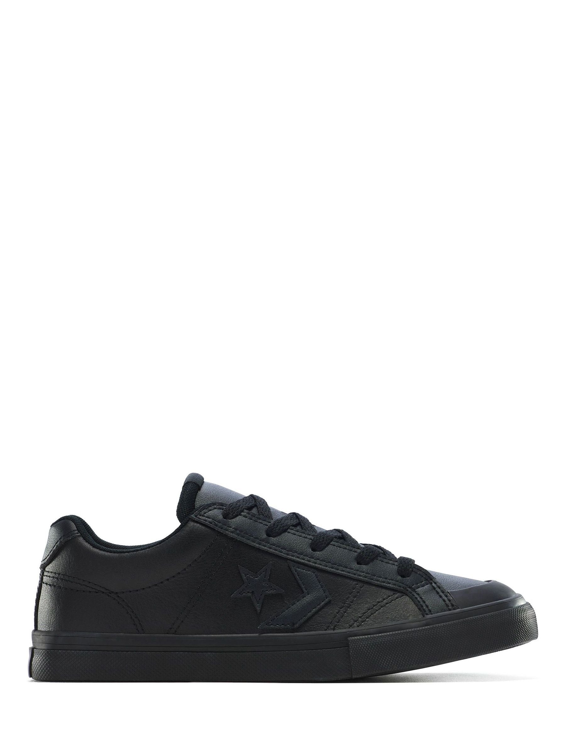 Converse Black Sport Casual Low Trainers image 1