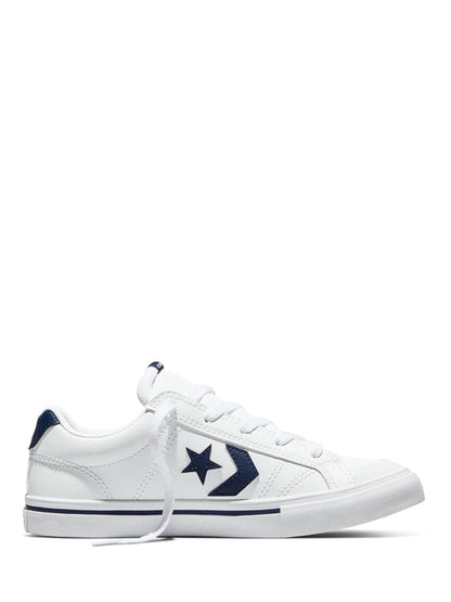 Converse White/Black Sport Casual Low Trainers image 1