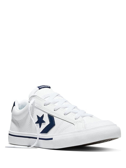 Converse White/Black Sport Casual Low Trainers image 3