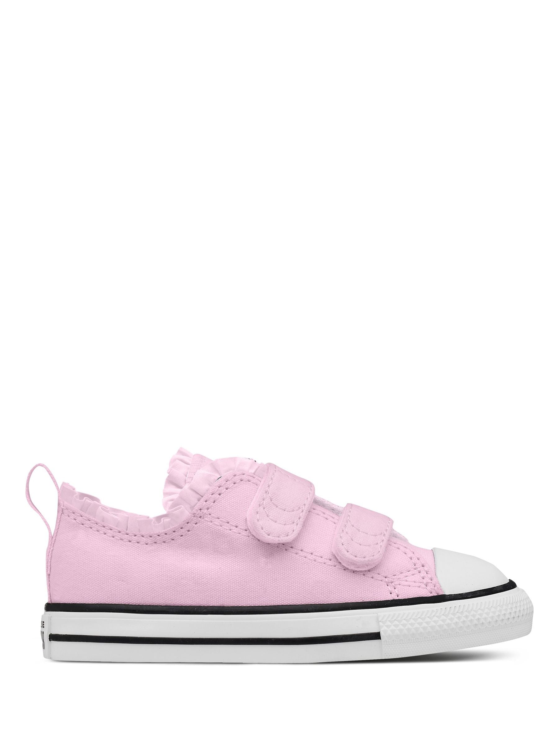Converse Light Pink Chuck Taylor All Star 2V Low Trainers image 1