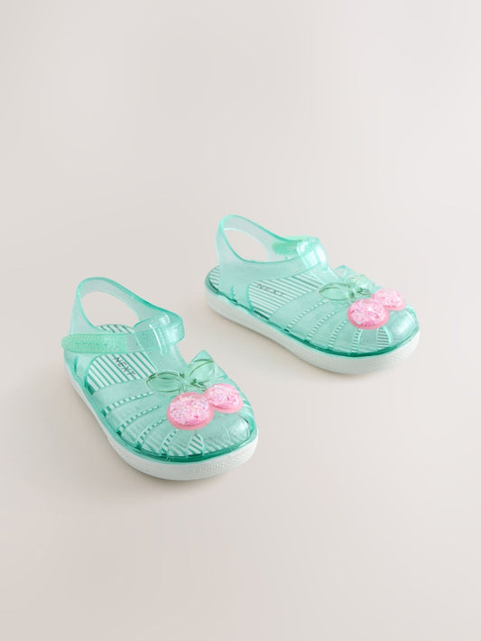 Green Jelly Sandals Immediate
