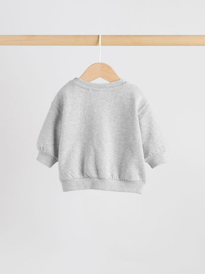 Grey Bear Baby Sweatshirt and Joggers Set Immediate