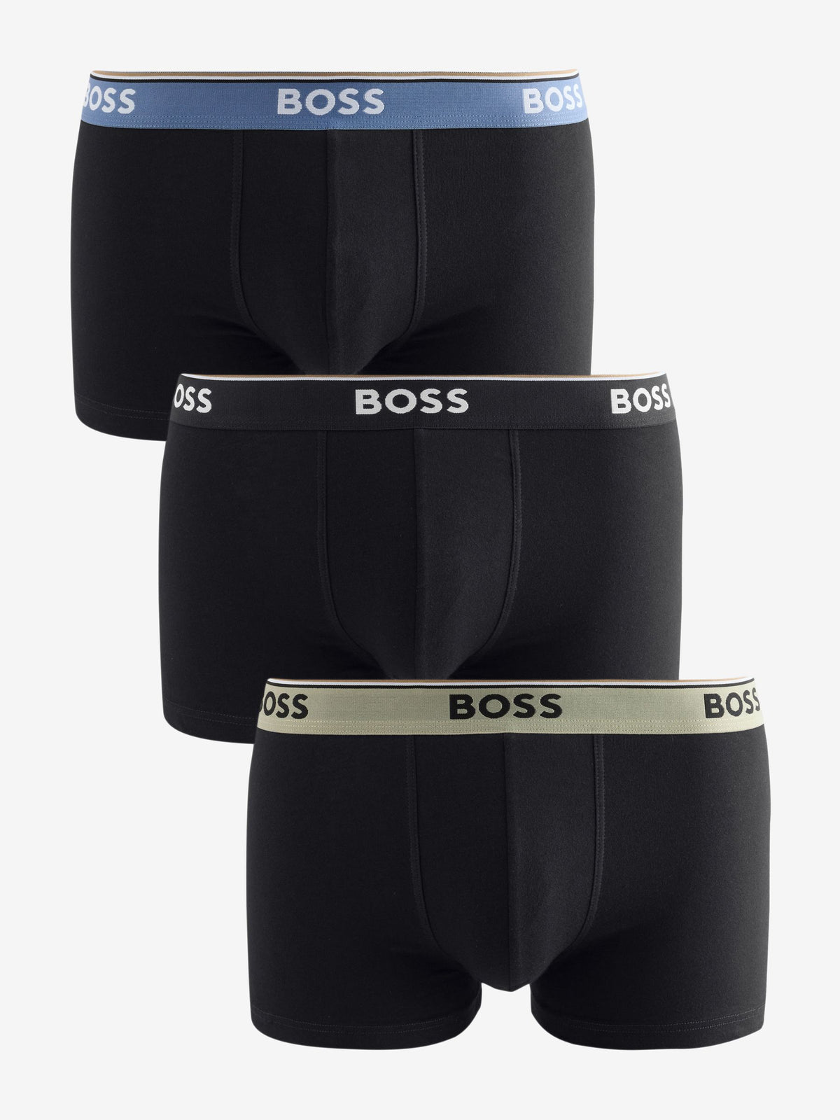 Dsiney Kidz - BOSS Black Chrome Power Logo Hipster Boxers 3 Pack image 1