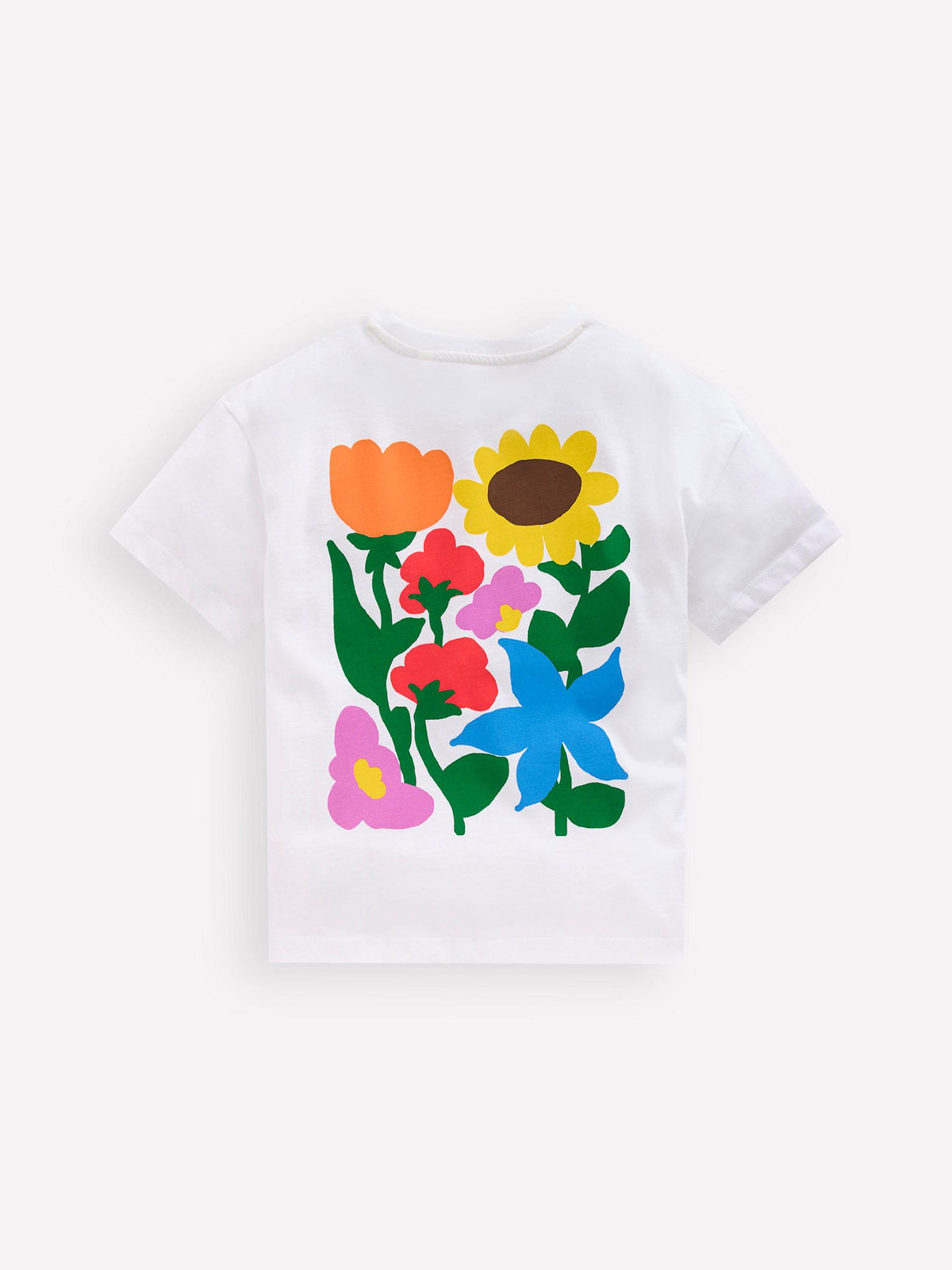 Dsiney Kidz - Boden White Short Sleeve Printed T-Shirt image 1