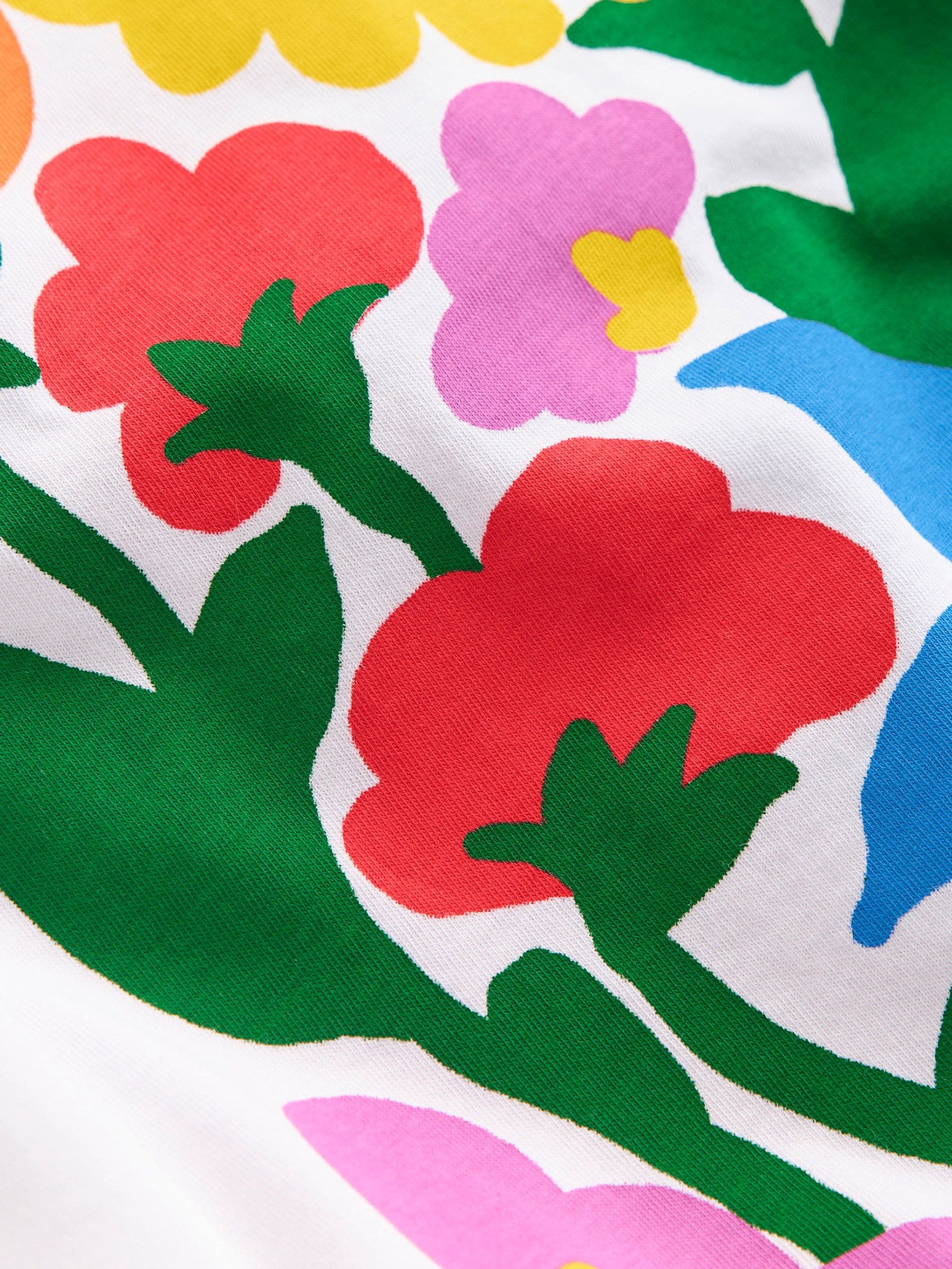 Dsiney Kidz - Boden White Short Sleeve Printed T-Shirt image 3
