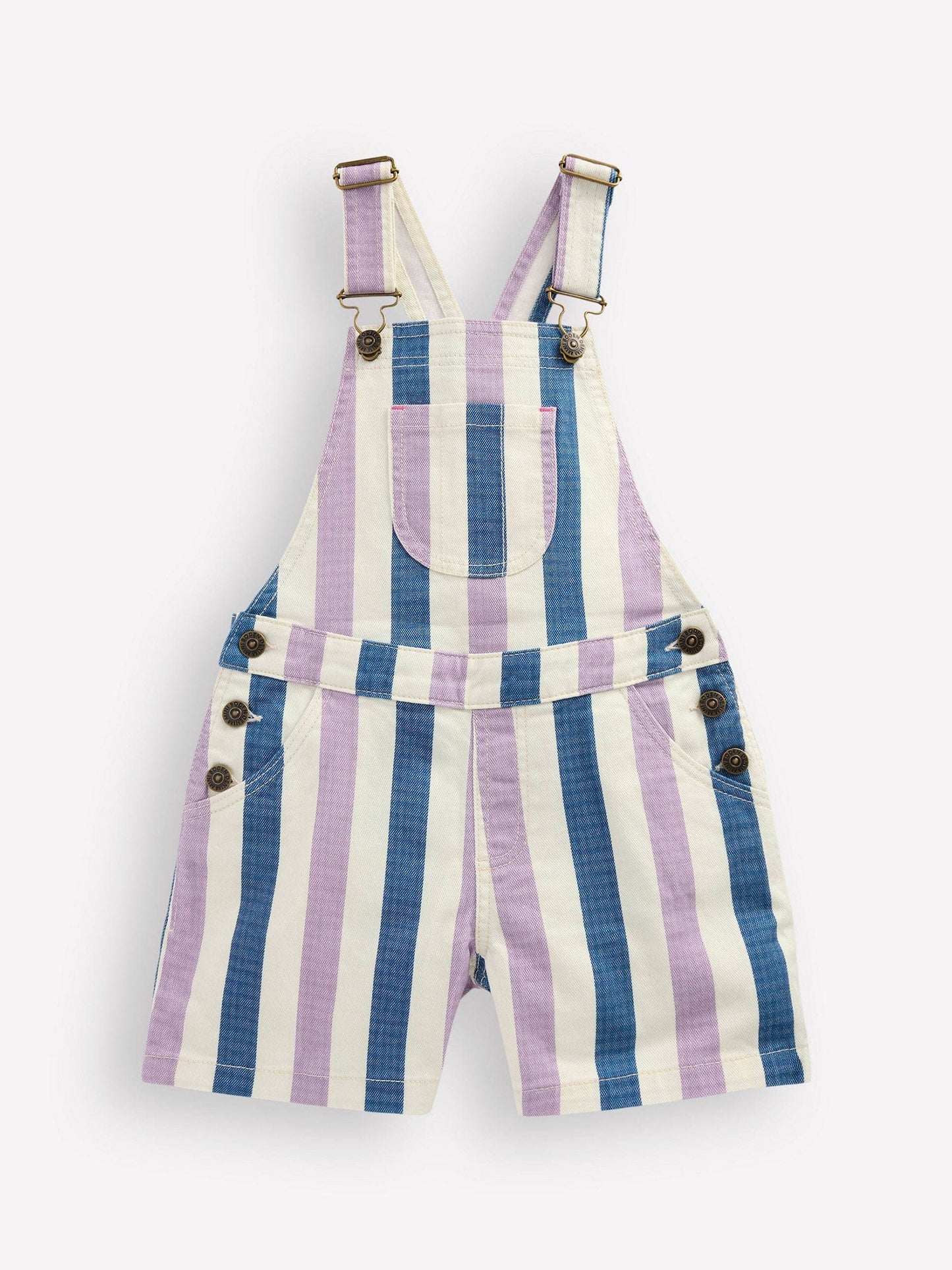 Boden Purple Short Dungarees image 1