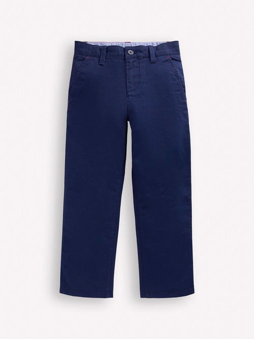 Boden Blue Classic Chinos Trousers image 1