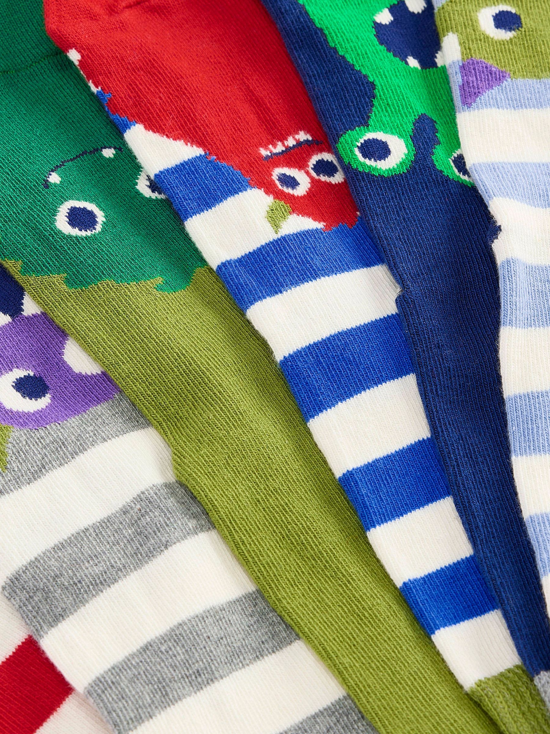 Boden Green Socks 7 Pack image 2