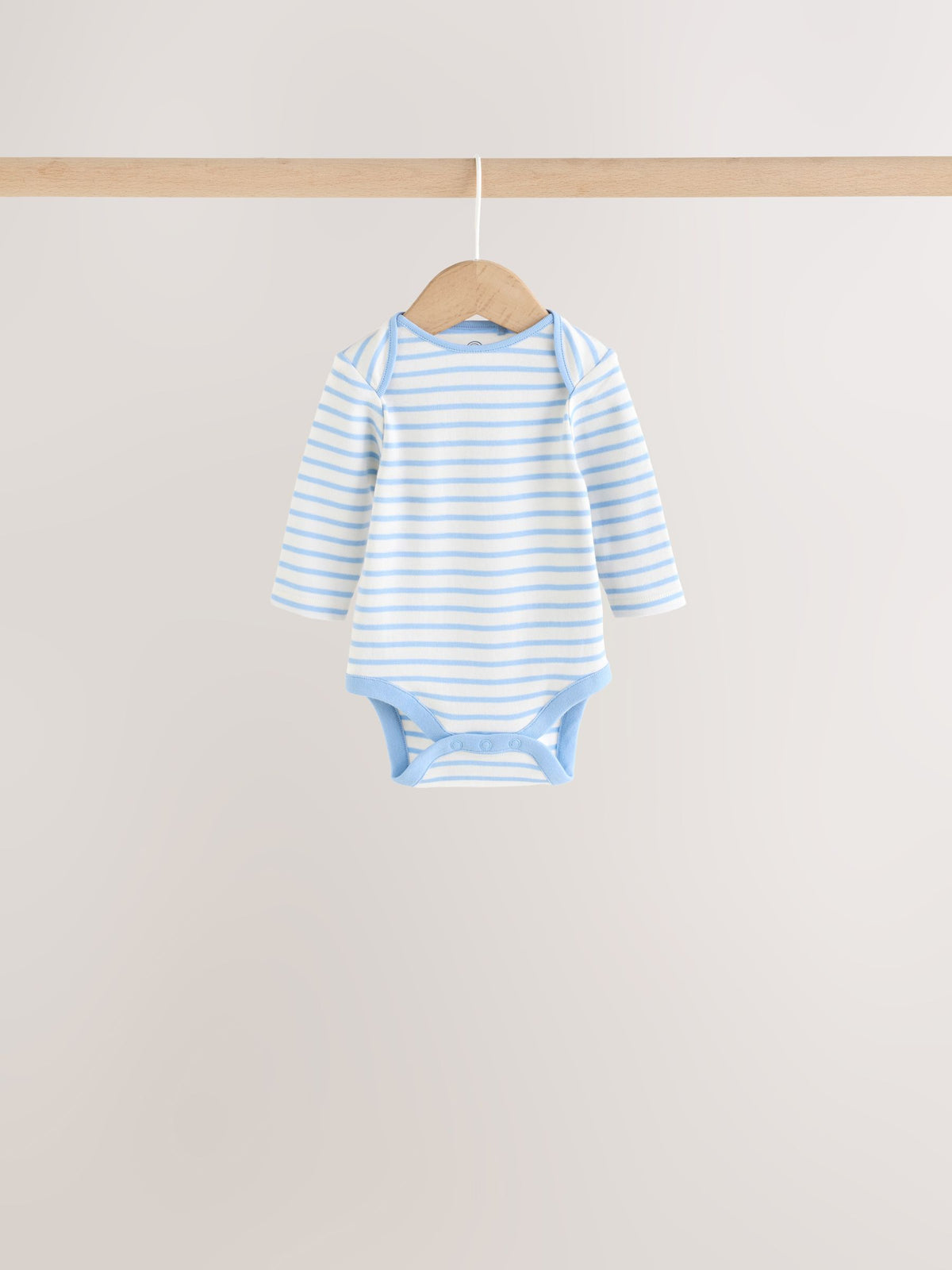 Dsiney Kidz - Bright Stripe Long Sleeve Baby Bodysuits 5 Pack image 2