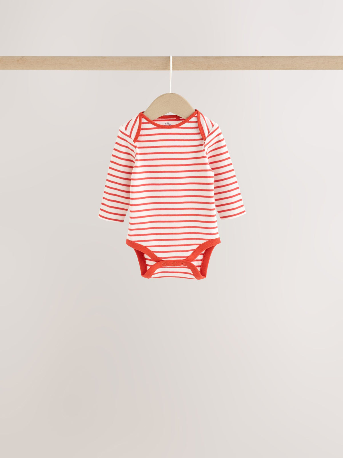 Dsiney Kidz - Bright Stripe Long Sleeve Baby Bodysuits 5 Pack image 3