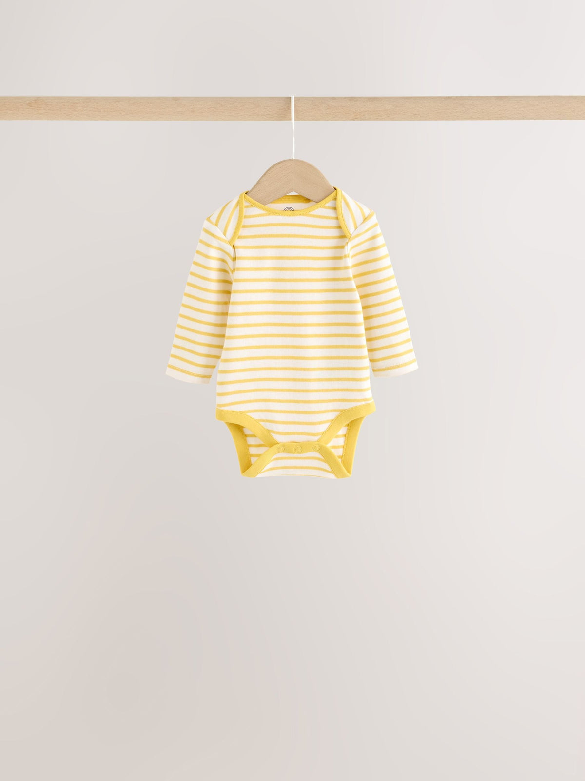 Dsiney Kidz - Bright Stripe Long Sleeve Baby Bodysuits 5 Pack image 5