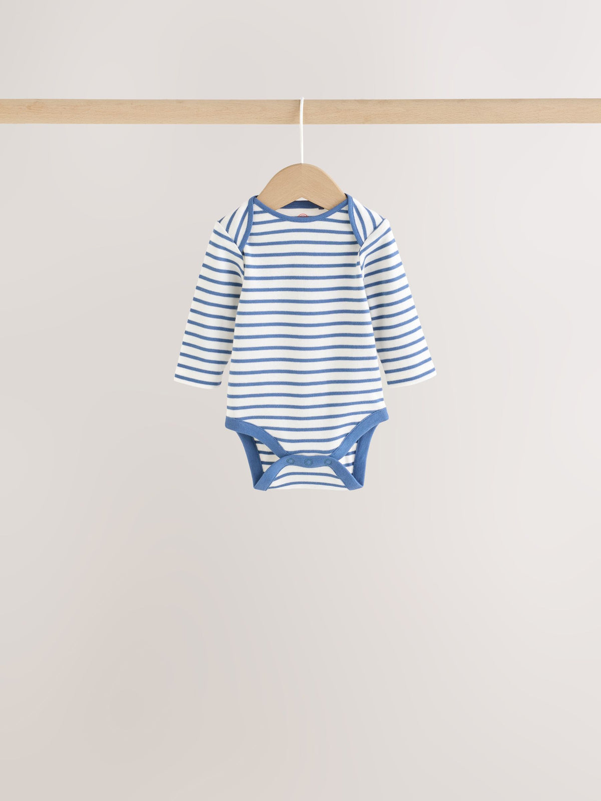 Dsiney Kidz - Bright Stripe Long Sleeve Baby Bodysuits 5 Pack image 6