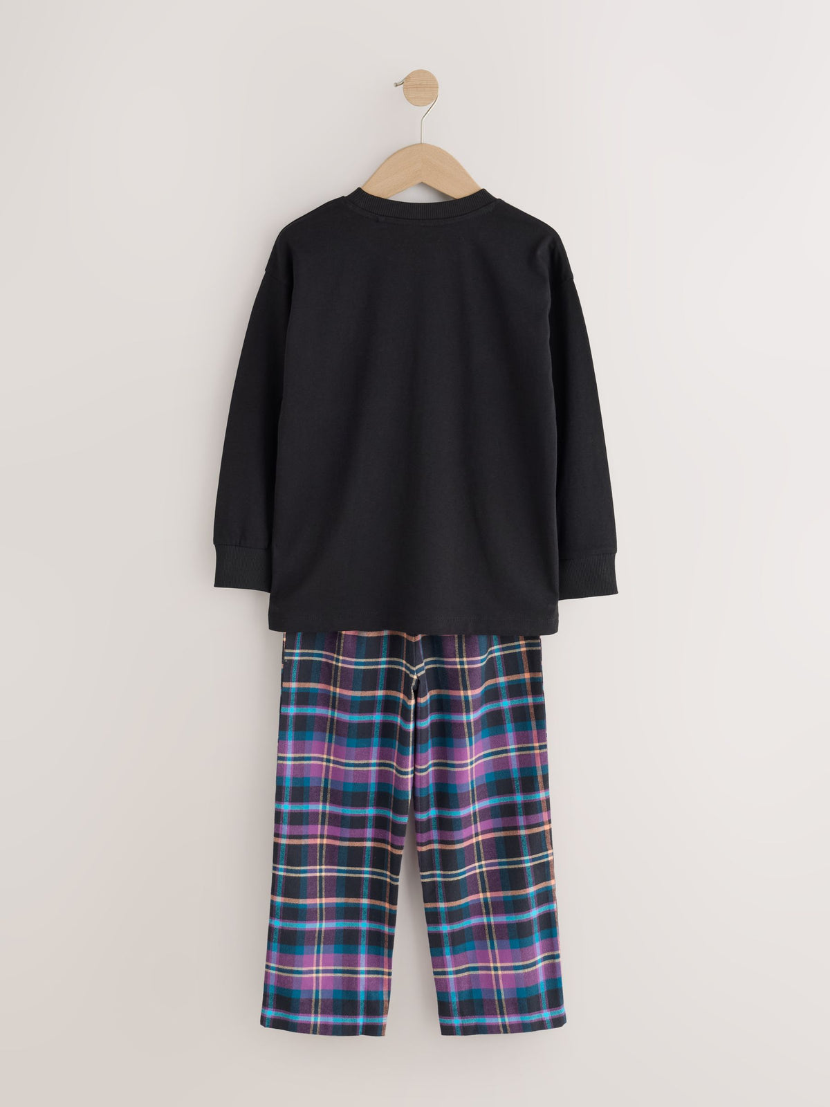 Multi Football Gamer Woven Check Pyjamas 2 Pack (3-16yrs) - image 4