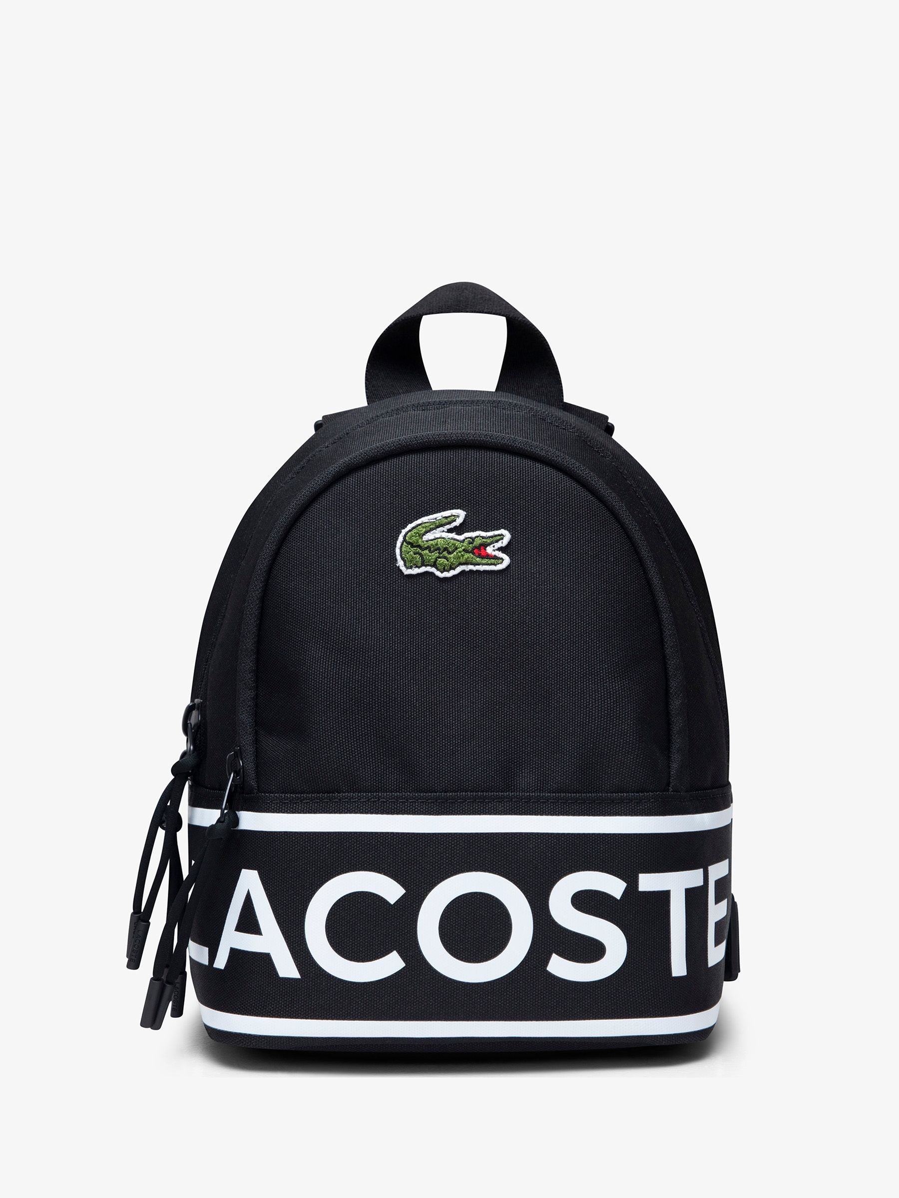 Lacoste Black Core Mini Backpack image 1