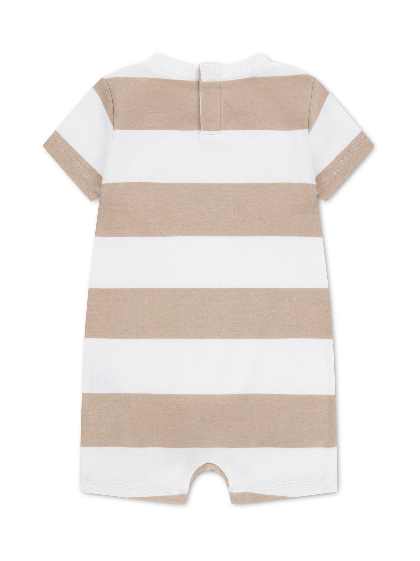 Lacoste Brown Stripe T- Shirt Romper image 2