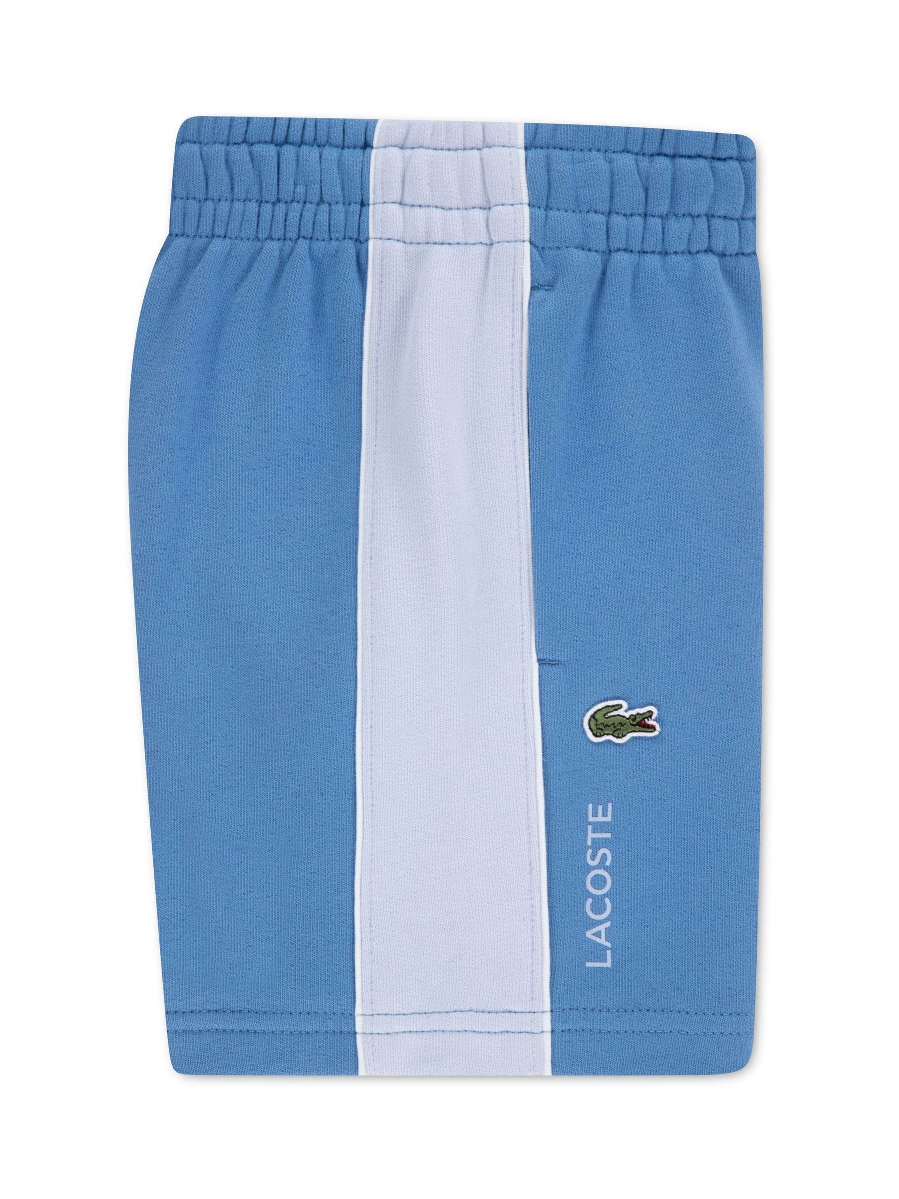 Dsiney Kidz - Lacoste Blue Colorblock Shorts image 5