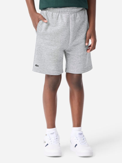 Dsiney Kidz - Lacoste Grey Core Fleece Shorts image 1