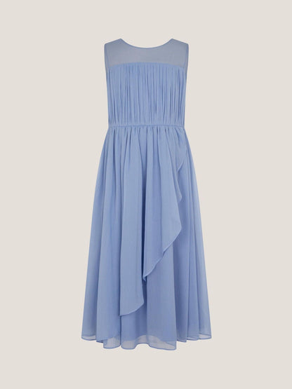 Monsoon Pale Blue Imogen Sleeveless Chiffon Party Dress image 2