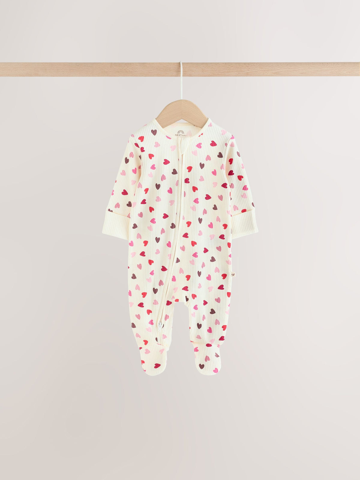 Dsiney Kidz - Berry Bow Two Way Zip Baby Sleepsuits 4 Pack (0mths-3yrs) image 4