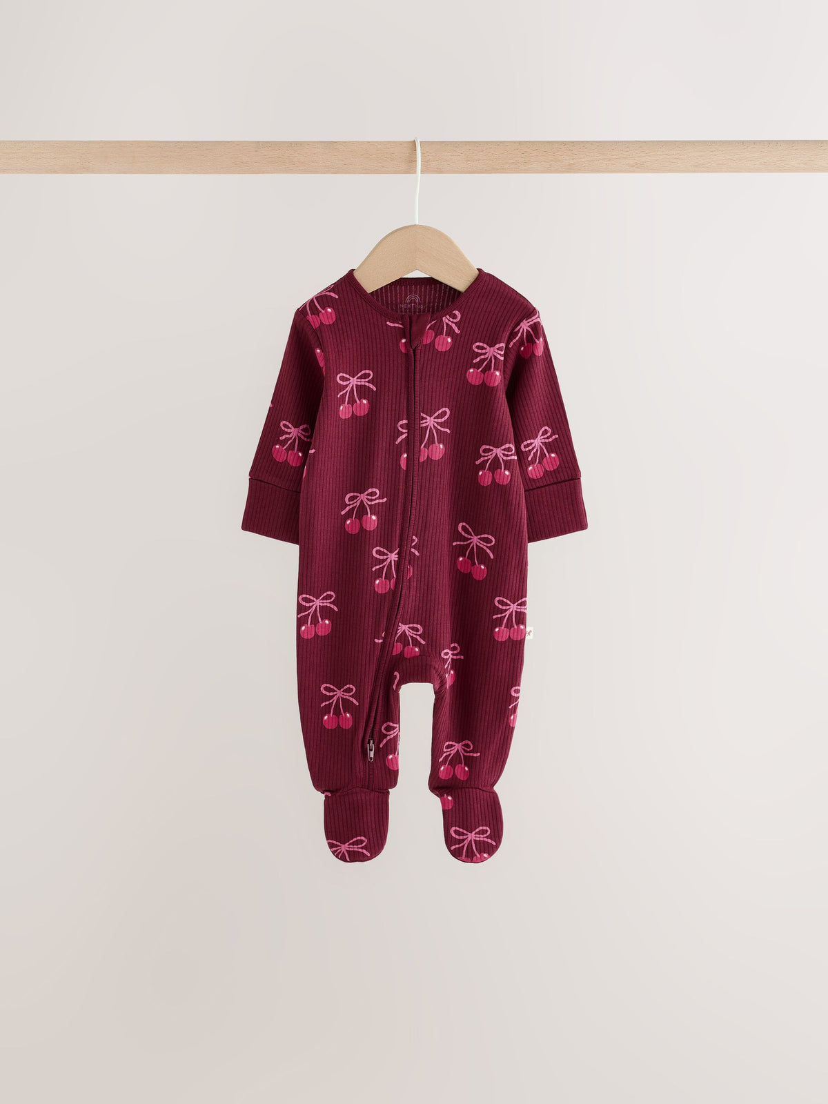 Dsiney Kidz - Berry Bow Two Way Zip Baby Sleepsuits 4 Pack (0mths-3yrs) image 5
