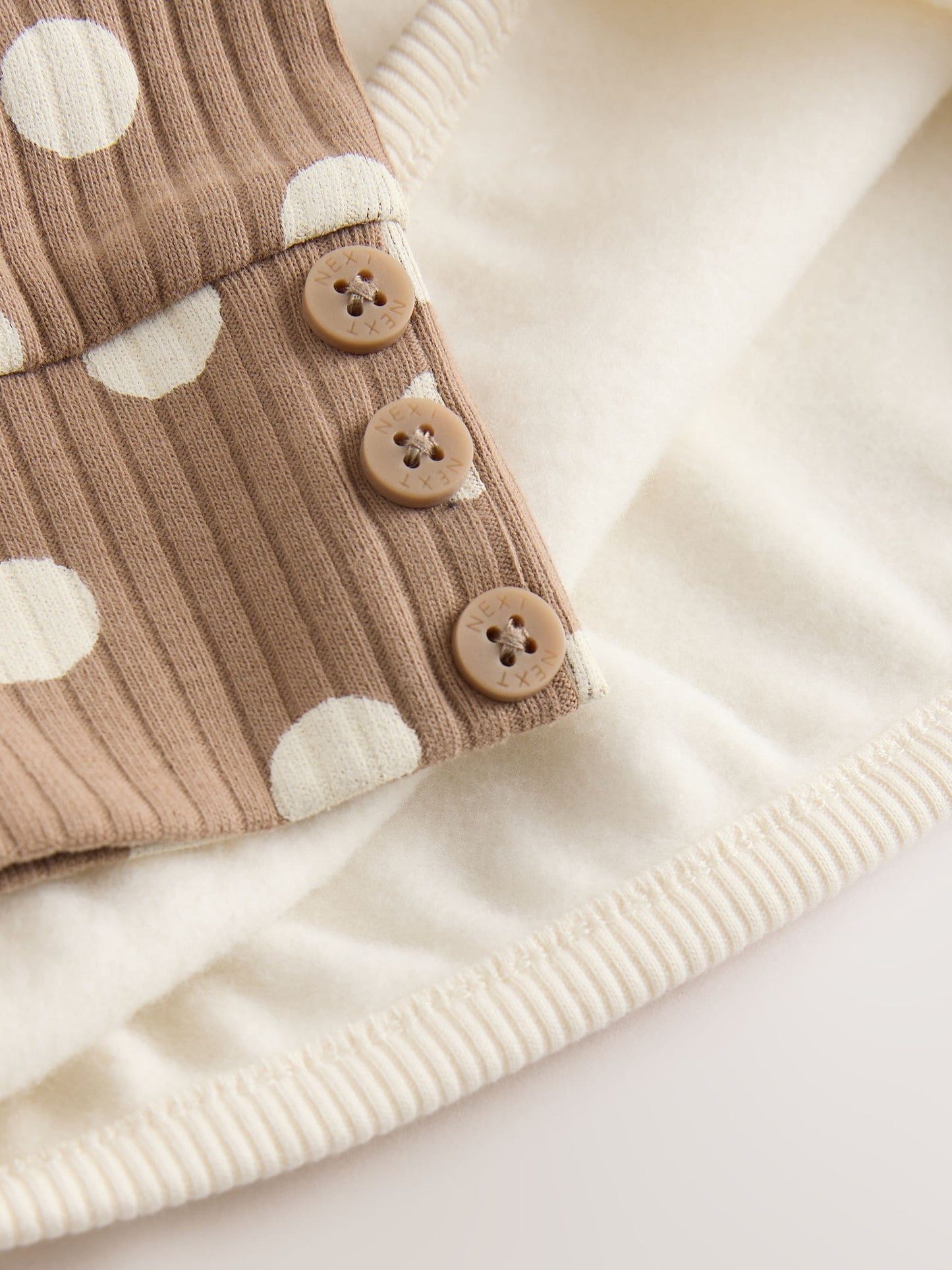 Dsiney Kidz - Cream Spot Sweatshirt and Leggings Set (3mths-7yrs) image 4
