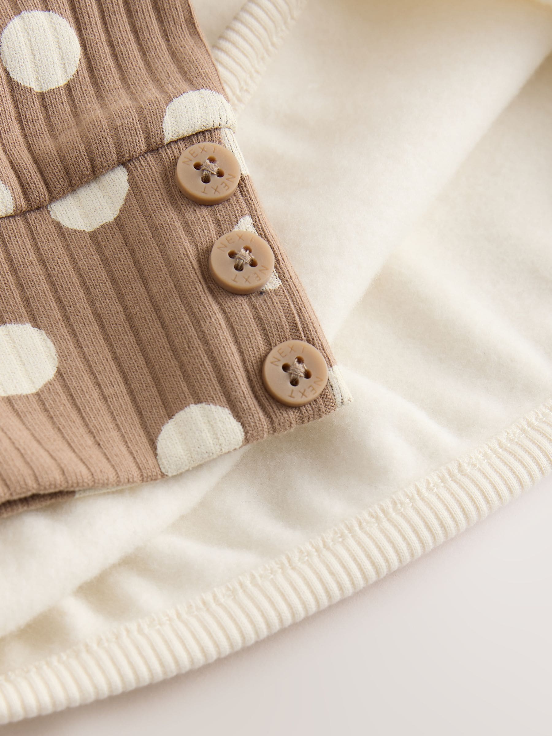 Dsiney Kidz - Cream Spot Sweatshirt and Leggings Set (3mths-7yrs) image 4