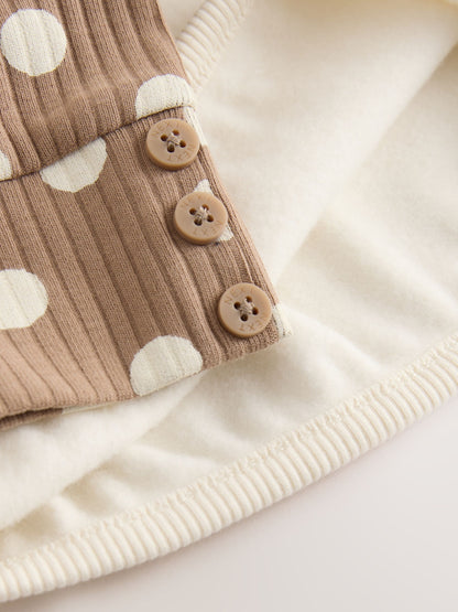 Dsiney Kidz - Cream Spot Sweatshirt and Leggings Set (3mths-7yrs) image 4