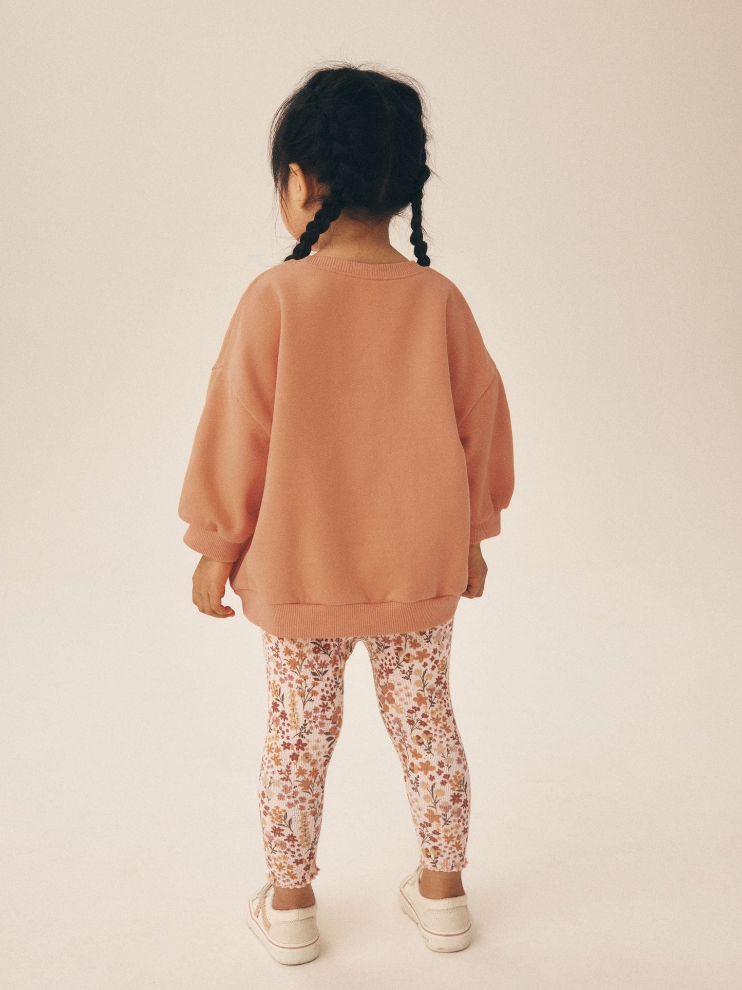 Orange Pumpkin Sweatshirt and Leggings Set (3mths-7yrs) image 3