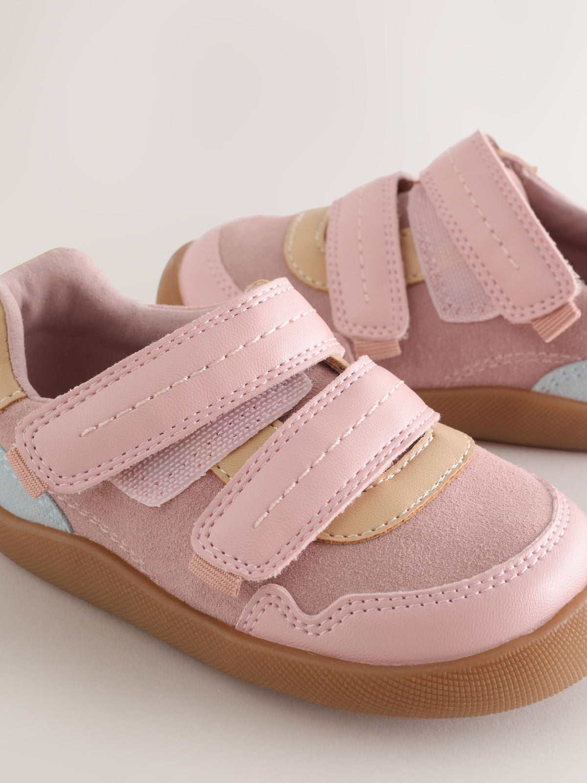 Dsiney Kidz - Pink Standard Fit (F) Crawler Trainers image 5