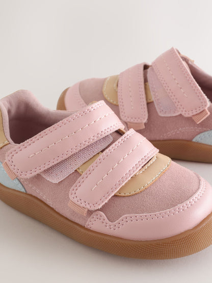 Dsiney Kidz - Pink Standard Fit (F) Crawler Trainers image 5