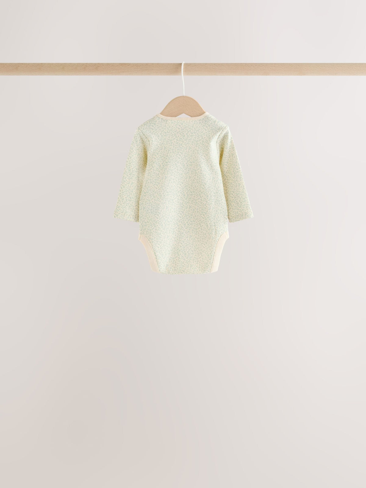 Dsiney Kidz - Pink/Green Hamish Long Sleeve Baby Bodysuits 5 Pack image 4