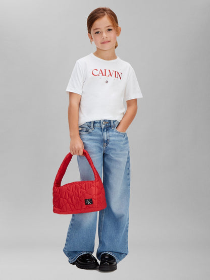 Dsiney Kidz - Calvin Klein Blue High Rise Wide Leg Jeans image 5