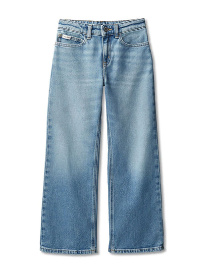 Dsiney Kidz - Calvin Klein Blue High Rise Wide Leg Jeans image 6