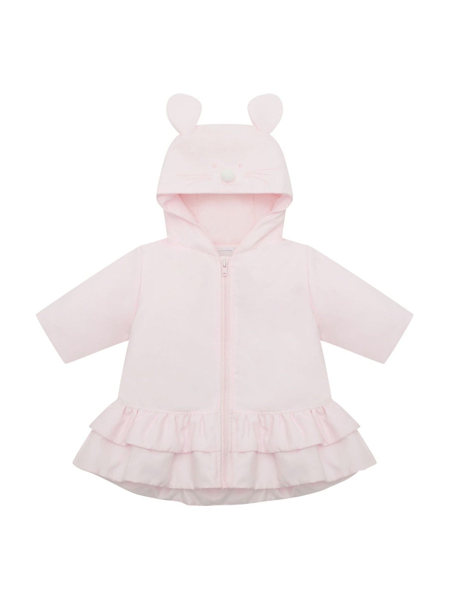 Dsiney Kidz - Emile Et Rose Lena Pink Showerproof Bunny Hood Jacket image 3