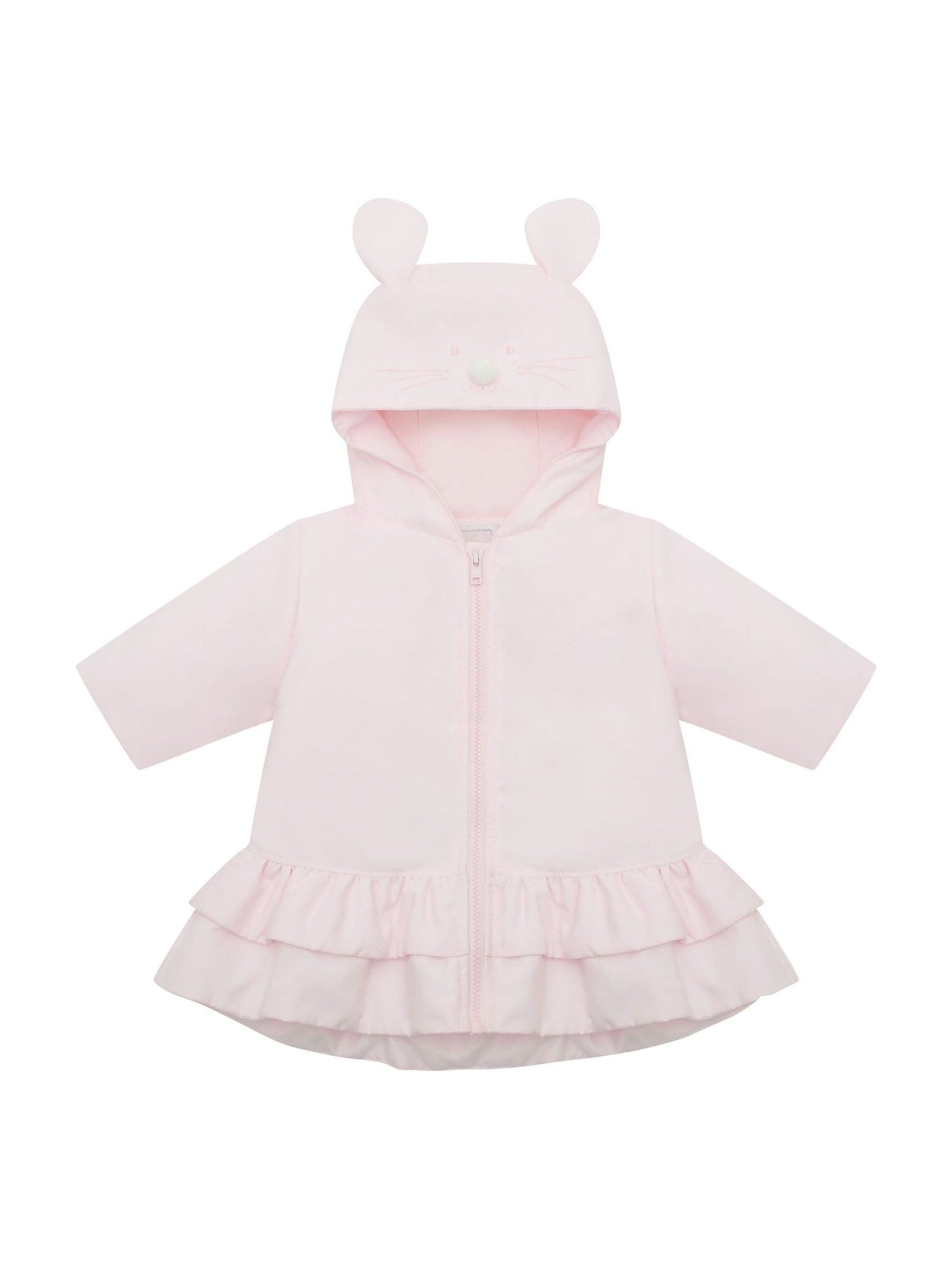 Dsiney Kidz - Emile Et Rose Lena Pink Showerproof Bunny Hood Jacket image 3