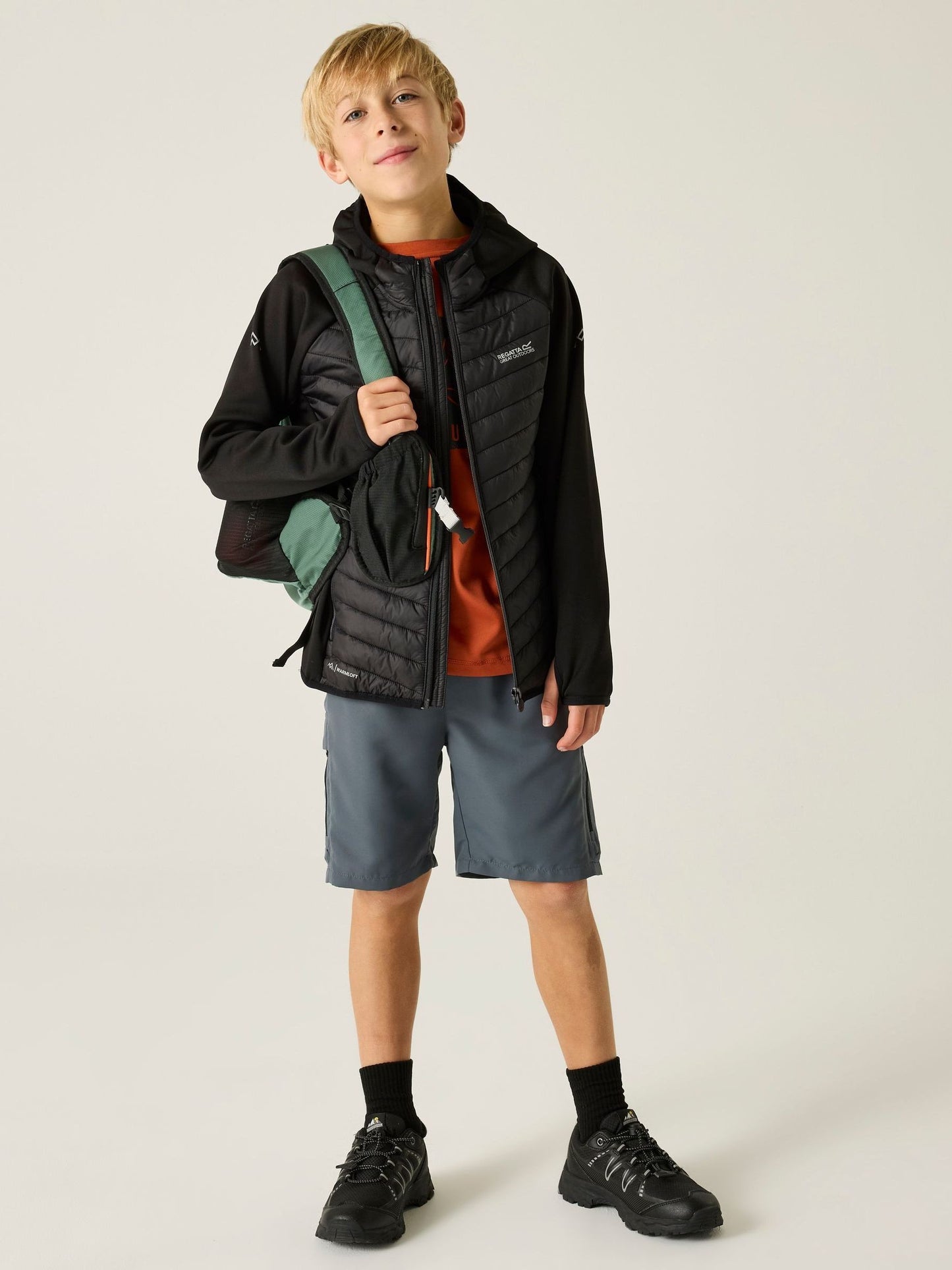 Dsiney Kidz - Regatta Black Junior Andreson Hybrid Jacket image 3