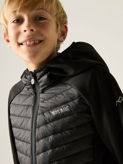 Dsiney Kidz - Regatta Black Junior Andreson Hybrid Jacket image 4