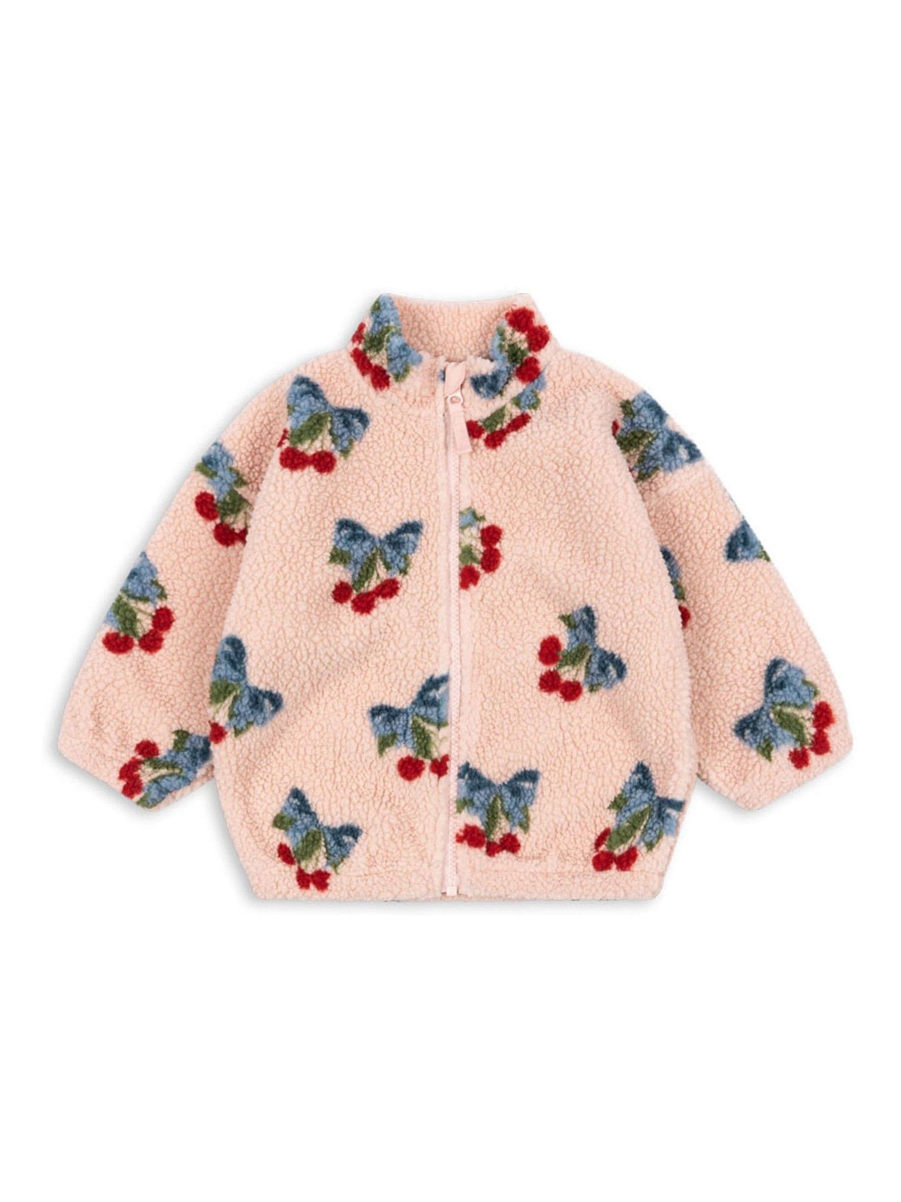 Dsiney Kidz - Konges Sløjd Pink Jody Cherry Teddy Jacket image 1