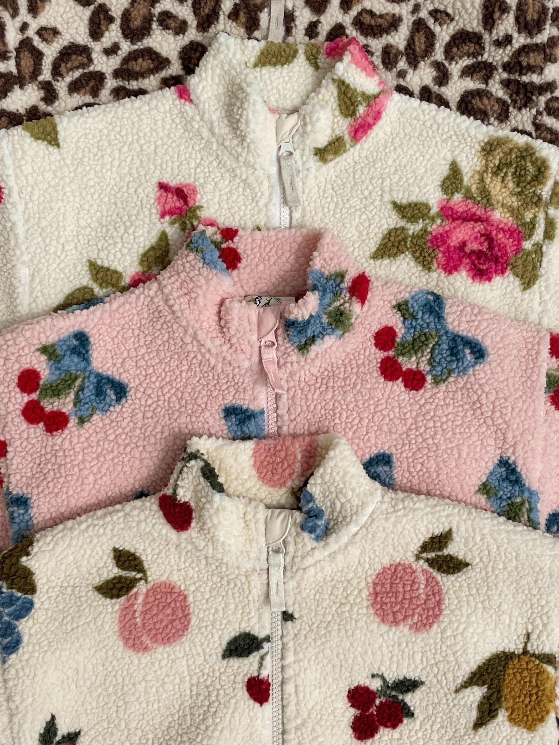 Dsiney Kidz - Konges Sløjd Pink Jody Cherry Teddy Jacket image 3