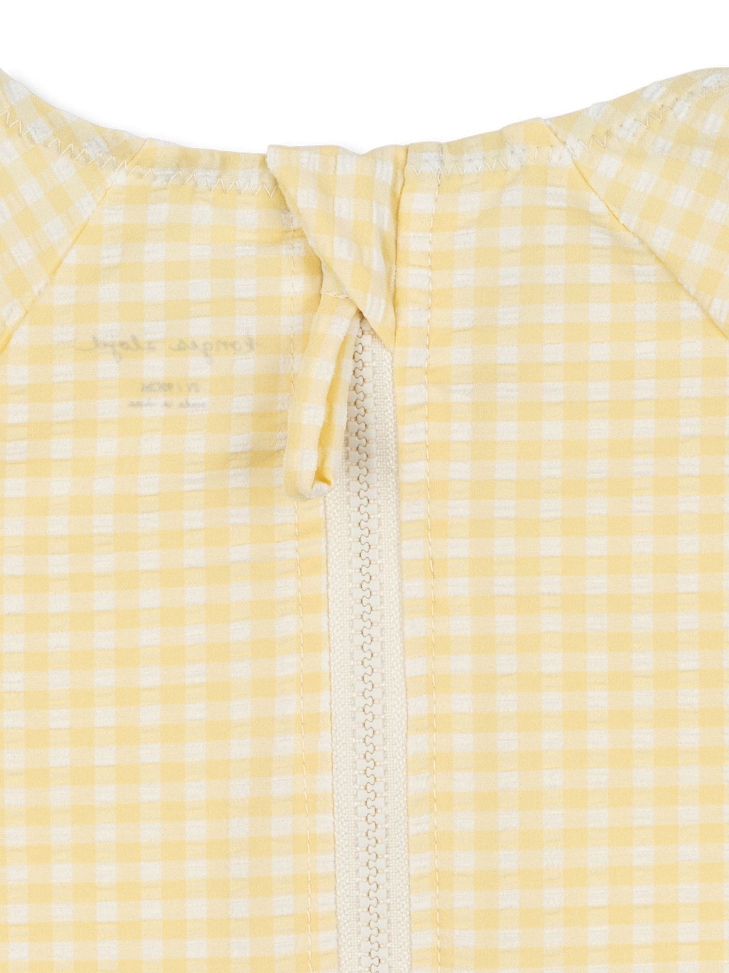 Konges Sløjd Yellow Etta Long Sleeve Swimsuit image 3