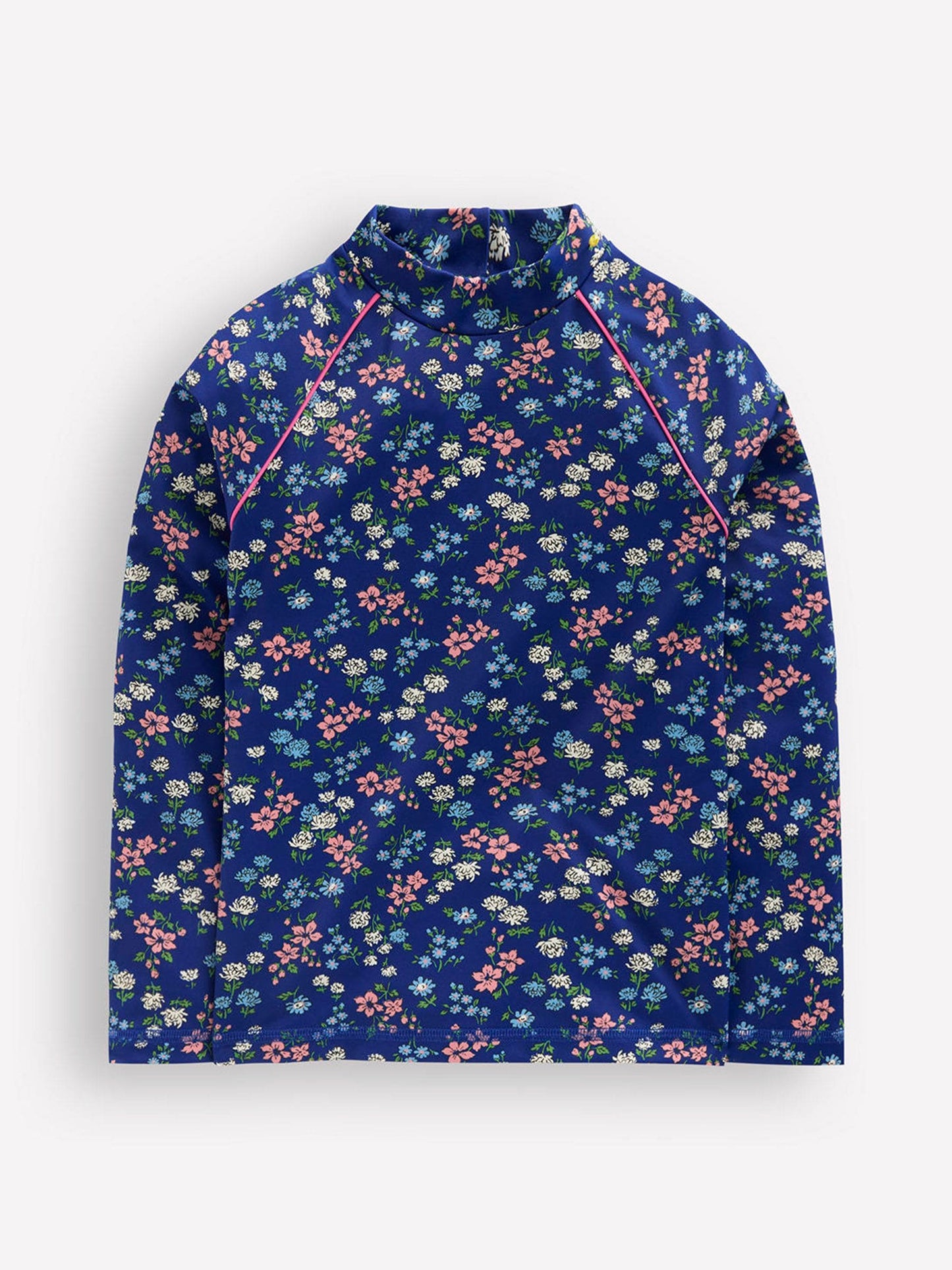 Boden Blue Sun Safe Patterned Rash Vest image 1