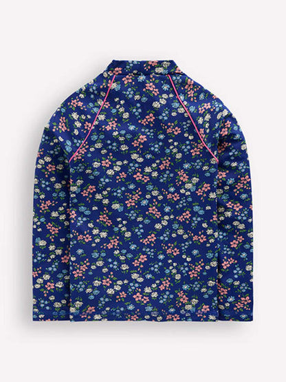Boden Blue Sun Safe Patterned Rash Vest image 2