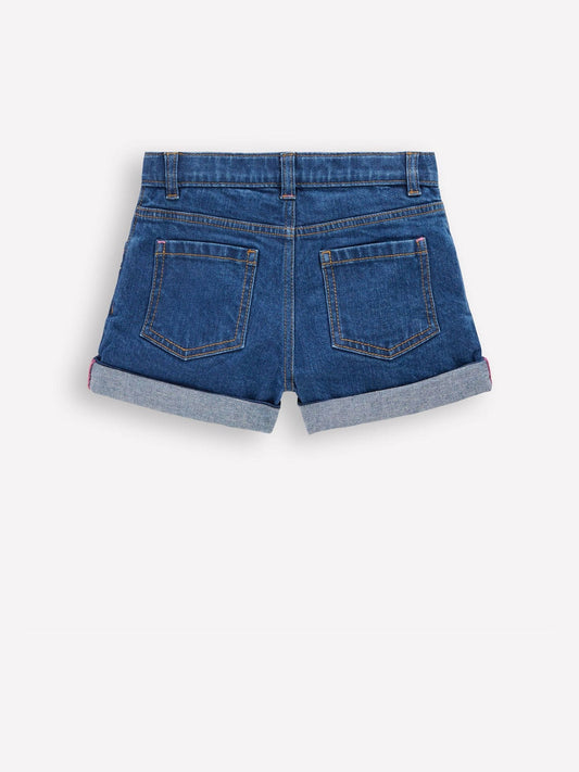 Boden Blue Denim Shorts image 2