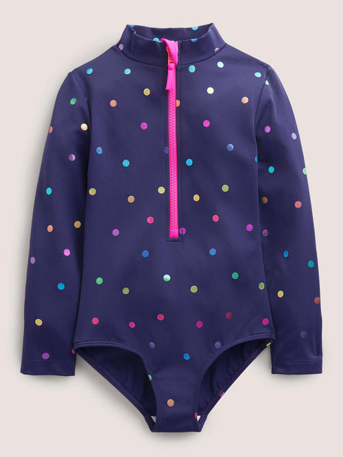 Dsiney Kidz - Boden Blue Long Sleeve Swimsuit image 1