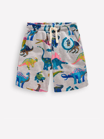 Boden Grey Printed Shorts image 1
