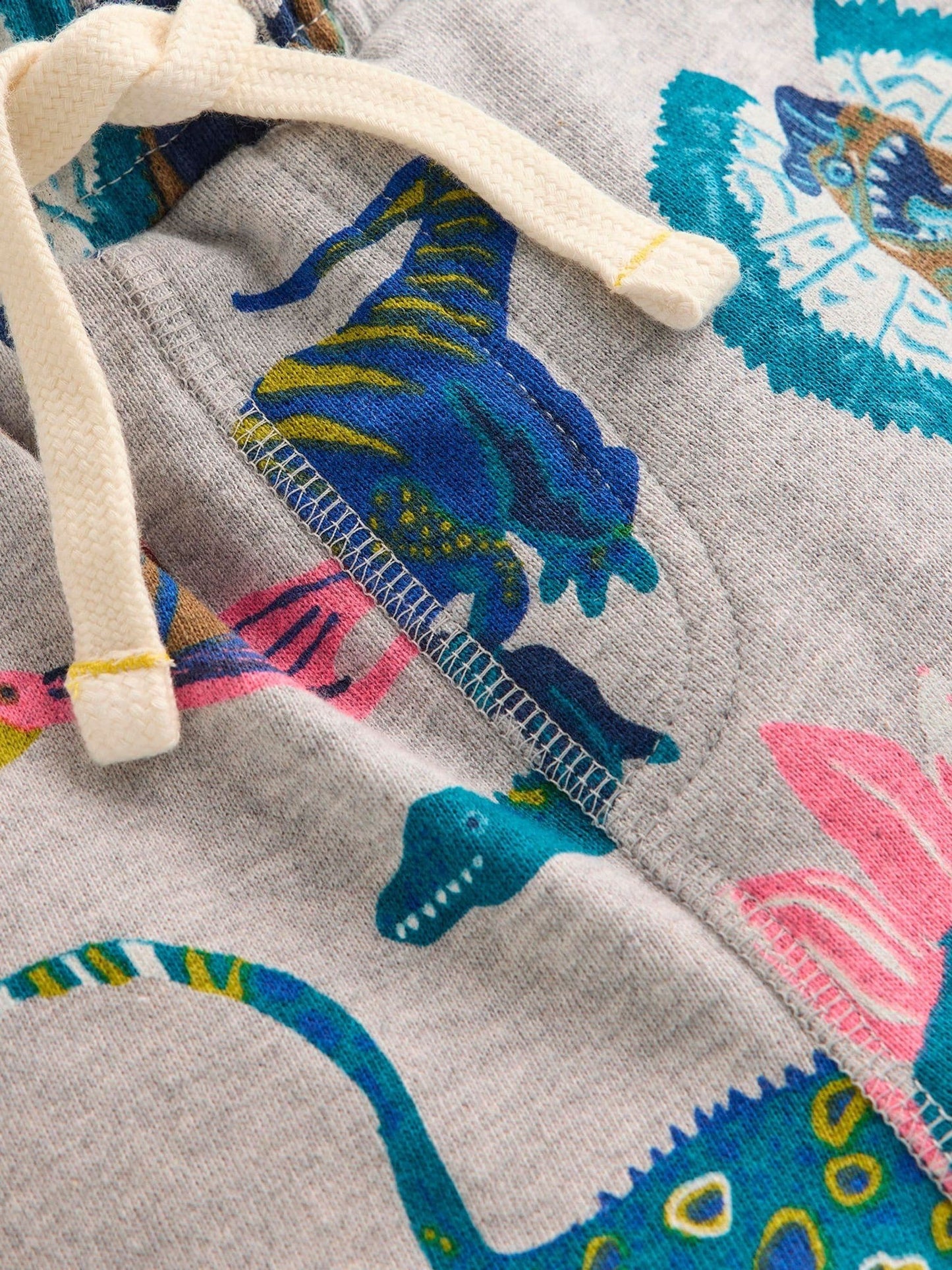 Boden Grey Printed Shorts image 3